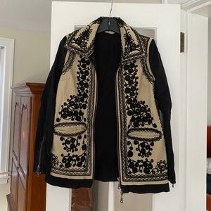 Free People Embroidered Jacket